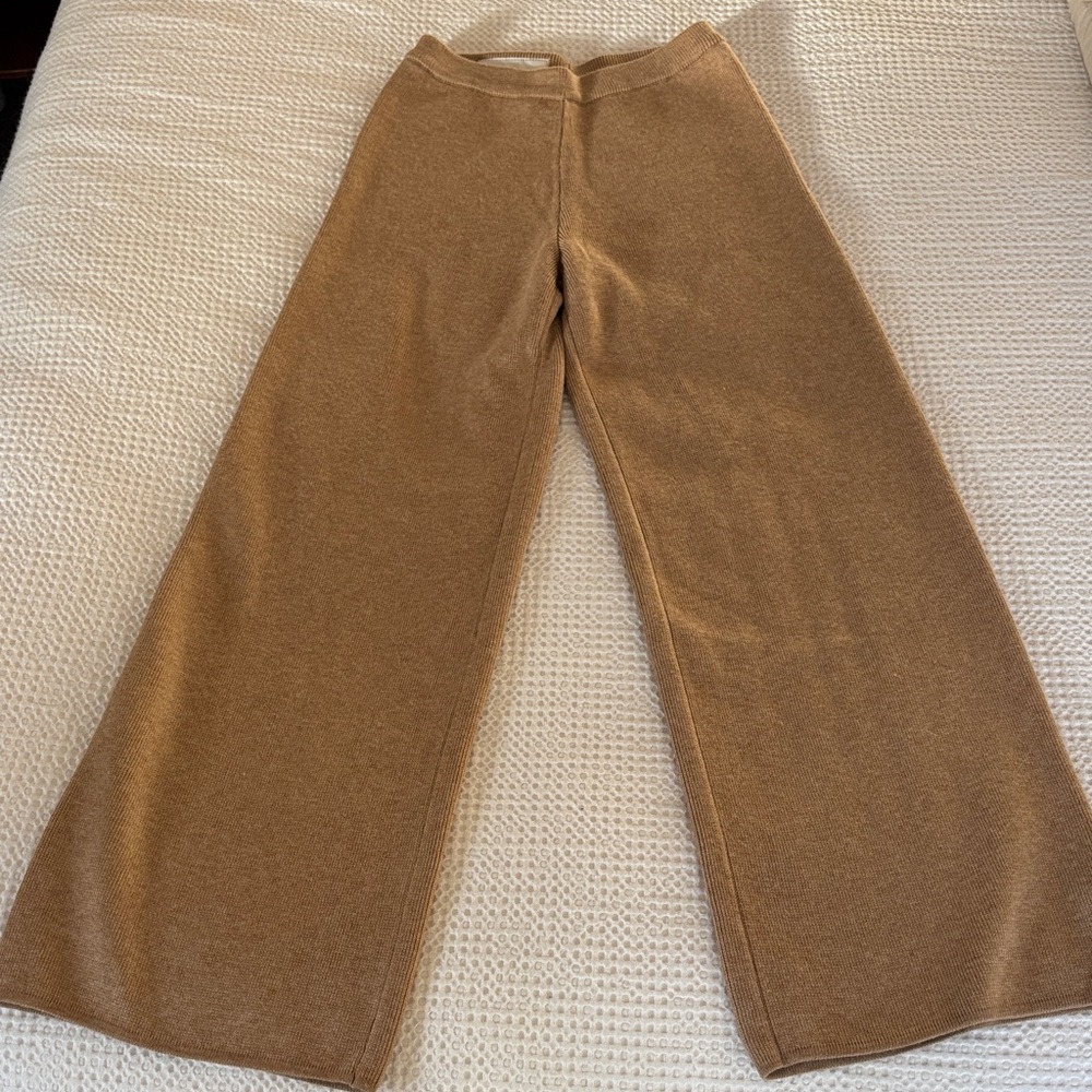 Zara Wide leg Knit Lounge pants